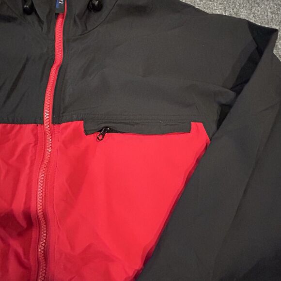 Vintage 80s 90s L.L. Bean Full Zip Hooded Windbreaker Jacket USA Men’s Sz M/L - Picture 6 of 12